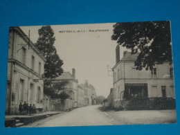 37) Mettray - Rue Principale  ( Boucherie - Charcuterie   F. PAINEAU )    - Année  - EDIT- - Mettray