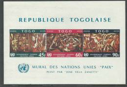 Togo BF N° 27 XX Désarmement Général Le Bloc  Sans Charnière, TB - Togo (1960-...)
