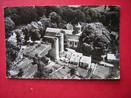 CPSM PHOTO GLACEE  CROCQ  PERSPECTIVE SUR LES TOURS ET L'EGLISE    VOYAGEE 1963 - Crocq