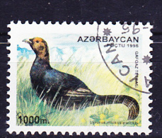 Aserbaidschan Azerbaijan Azerbaïdjan - Birkhuhn(Hahn)  1995 - Gest. Used Obl. - Azerbaïjan