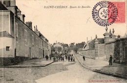 SAINT-CHERON ROUTE DE BAVILLE ANIMEE 1907 - Saint Cheron