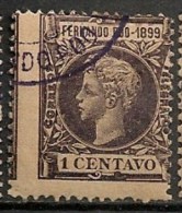 Timbres - Espagne - Fernando Poo -  1  Centavo - 1899 - - Fernando Poo