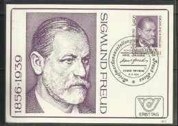 Judaica Judaisme 3 Autriche    FDC  Sigmund Freud - Judaisme