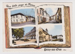 60 - PRÉCY Sur OISE - MULTIVUES - UNE BELLE PLAGE DE FRANCE - 1966 - 2 Scans - - Précy-sur-Oise