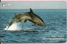 PHONECARD - Dolphin (tursiops Truncatus), 50 Imp., Croatia - Dolphins