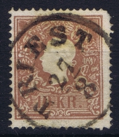 Österreich  Mi Nr 14 II Triest Cancel  Lombardei Venetien Ferchenbauer Cat Value € 250 - Usados