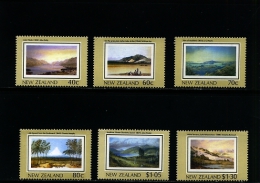 NEW ZEALAND - 1988  HERITAGE PAINTINGS  SET MINT NH - Ongebruikt