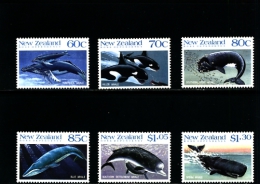 NEW ZEALAND - 1988  ANTARCTIC WHALES  SET  MINT NH - Ungebraucht