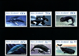 NEW ZEALAND - 1988  ANTARCTIC WHALES  SET  MINT NH - Unused Stamps