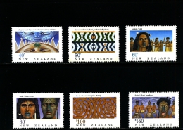 NEW ZEALAND - 1990  HERITAGE MAORI  SET MINT NH - Neufs