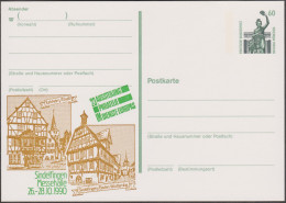 Allemagne 1992. Privatganzsache ??, Entier Postal Timbré Sur Commande ??. Turckheim, Alsace Et Sindelfingen - Privé Postkaarten - Ongebruikt