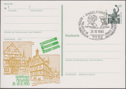 Allemagne 1992. Privatganzsache ??, Entier Postal Timbré Sur Commande ??. Turckheim, Alsace Et Sindelfingen. Alsacienne - Private Postcards - Used
