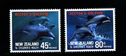 NEW ZEALAND - 1991  HECTOR'S DOLPHIN  SET  MINT NH - Neufs