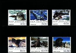 NEW ZEALAND - 1992  ANTARCTIC SEALS  SET  MINT NH - Ongebruikt