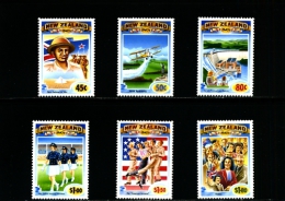 NEW ZEALAND - 1993  THE 1940'S    SET  MINT NH - Unused Stamps