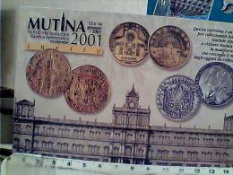 MUTINA 2001  MODENA 2001 MONETE    N2001 EM9099 - Coins (pictures)