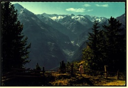 Blick Vom Penken Ins Zemmtal Bei Kaltenbach Im Zillertal  -  Ansichtskarte Ca. 1972    (3701) - Zillertal