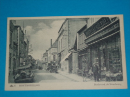 86) Montmorillon - N° 6 - Boulevard De Strasbourg ( Nouvelles Galeries )   - Année   - EDIT- Cap - Montmorillon