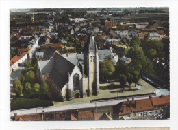 268/50  -  Seclin  -  Eglise Saint Piat  -  Vue Aérienne - Seclin