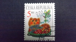 Tschechische Republik, Tschechien 251 Oo/used, ET, Ostern - Used Stamps