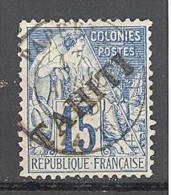 Tahiti: Yvert N° 12°; TB;   Voir Le Scan - Used Stamps