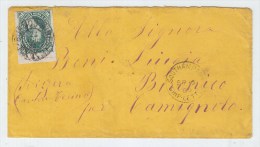 Argentina/Switzerland SHIP POST COVER 1890 - Cartas & Documentos