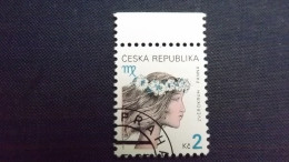 Tschechische Republik, Tschechien 257, Oo/used, Tierkreiszeichen: Jungfrau - Used Stamps