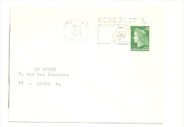 VIENNE - Dépt N° 86 = POITIERS RP 1972 = FLAMME Codée FD = SECAP Illustrée  'CODE POSTAL / MOT DE PASSE ' - Postcode