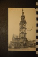 Delcampe - CP, 59, LE CATEAU Hotel De Ville Edition Laffineur Samin Hautmont 1906 - Le Cateau