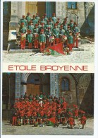 Delcampe - TA1@ CP FANFARE ET MAJORETTES DE L'ETOILE BROYENNE, BROYES, SEZANNE, MARNE 51 - Sezanne