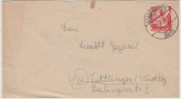 Wuerttemberg - 1947 - 24 Pfennig - Viaggiata Da Ochsenhausen Per Tuttlingen - Andere & Zonder Classificatie