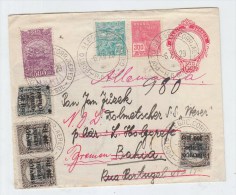 Brazil SHIP POST UPRATED PSE 1929 - Lettres & Documents