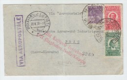 Brazil/Czechoslovakia AIRMAIL COVER MIT LUFTPOST BEFORDERT 1933 - Covers & Documents