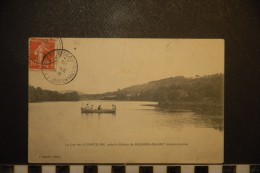 CP, 87, Le Lac De La Chateline Pres La Station De BUSSIERE GALANT Edition J Faucher - Bussiere Poitevine