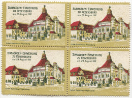 REGENSBURG, Germany, 1912. Synagogue, Jewish Temple, Judaica, Juif - Judaika, Judentum