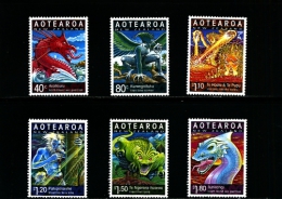 NEW ZEALAND - 2000  SPIRITS AND GUARDIANS  SET  MINT NH - Unused Stamps