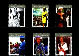 NEW ZEALAND - 2001  QUEEN'S BIRTHDAY  SET MINT NH - Nuovi