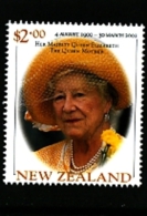 NEW ZEALAND - 2002  QUEEN MOTHER  MINT NH - Nuevos