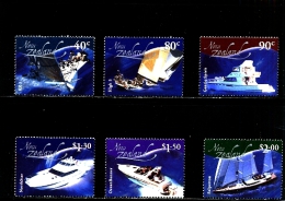 NEW ZEALAND - 2002  LEADING THE WAVES  SET MINT NH - Nuevos