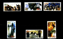 NEW ZEALAND - 2002  LORD OF THE RINGS  PART TWO SET MINT NH - Unused Stamps