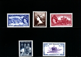NEW ZEALAND - 2003  CORONATION ANNIVERSARY  SET  MINT NH - Unused Stamps