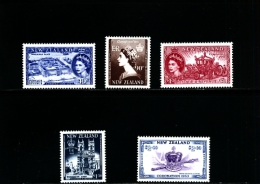 NEW ZEALAND - 2003  CORONATION ANNIVERSARY  SET  MINT NH - Nuevos