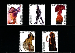 NEW ZEALAND - 2004  WORLD OF WEARABLE ARTS  SET  MINT NH - Unused Stamps