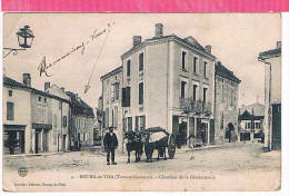 82 : BOURG DE VISA Carrefoour De La Gendarmerie ,, Bel Attelage - Bourg De Visa