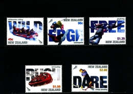 NEW ZEALAND - 2004  EXTREME SPORTS   SET  MINT NH - Unused Stamps