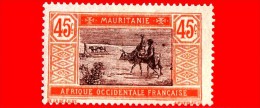 MAURITANIA - Africa Occidentale Francese - AOF - 1913 - Cammello - Crossing Desert - 45 C - Nuevos