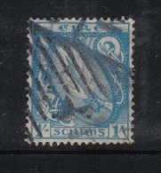 W1895 - IRLANDA , Il  1 Scellino Azzurro Verde N. 51 Usato - Oblitérés