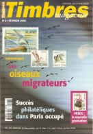 Timbres  Magazine    -    N°  21  -   Février   2002 - Francés (desde 1941)