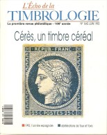 L' Echo De La Timbrologie   -    N°  1643    -    Juin   1992 - Francés (desde 1941)