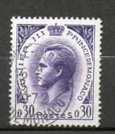 MONACO Prince Rainier III 1960-65 N°545 - Used Stamps